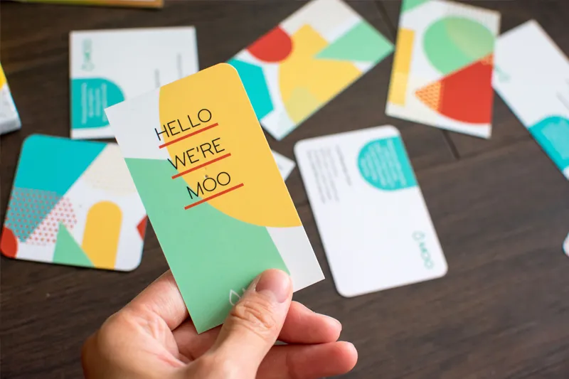 Serie de tarjetas de respaldo producidas de manera innovadora para Walmart