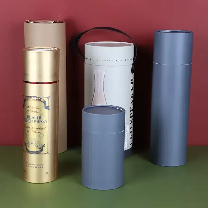 Cajas de papel de tubo Cajas de papel de tubo